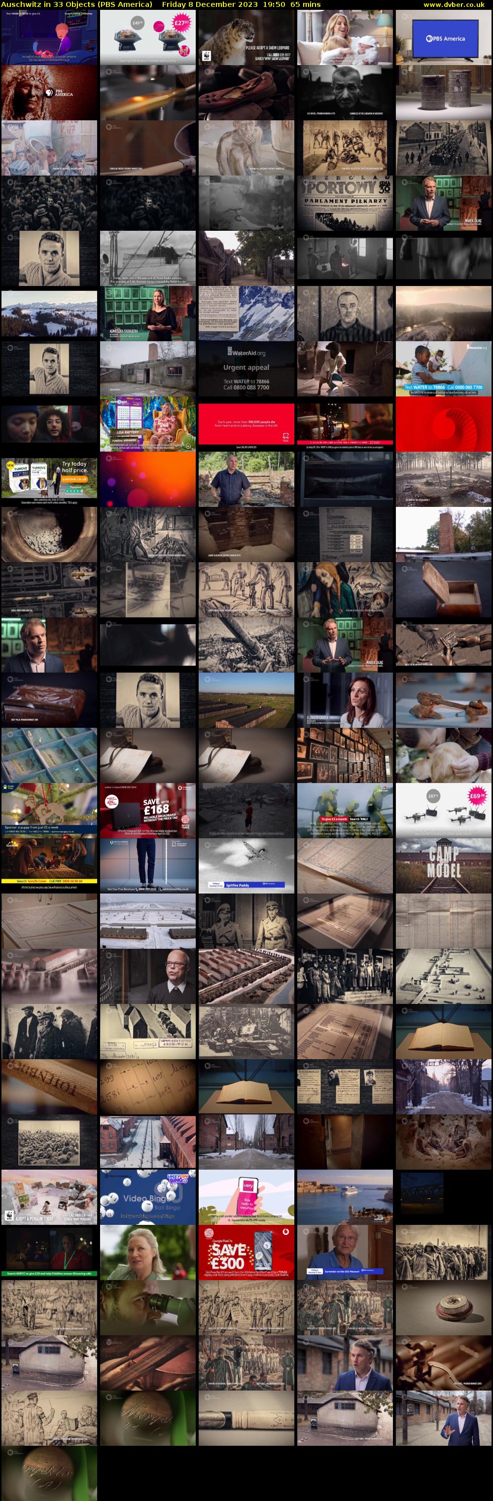 Auschwitz in 33 Objects (PBS America) Friday 8 December 2023 19:50 - 20:55