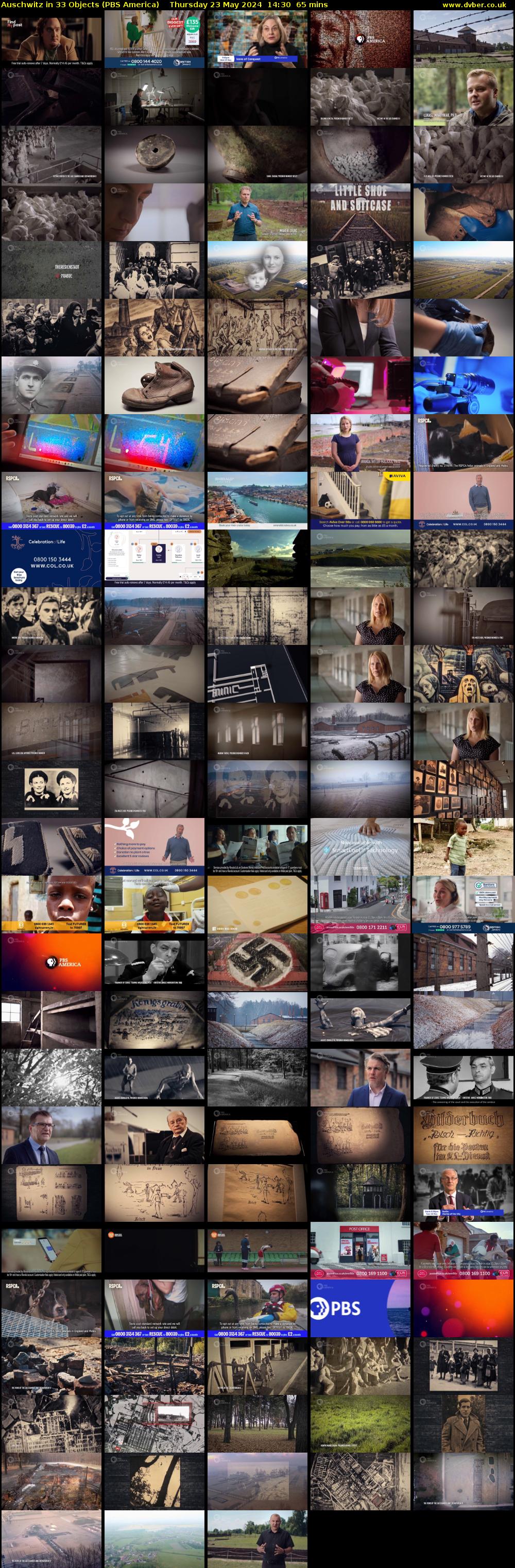 Auschwitz in 33 Objects (PBS America) Thursday 23 May 2024 14:30 - 15:35