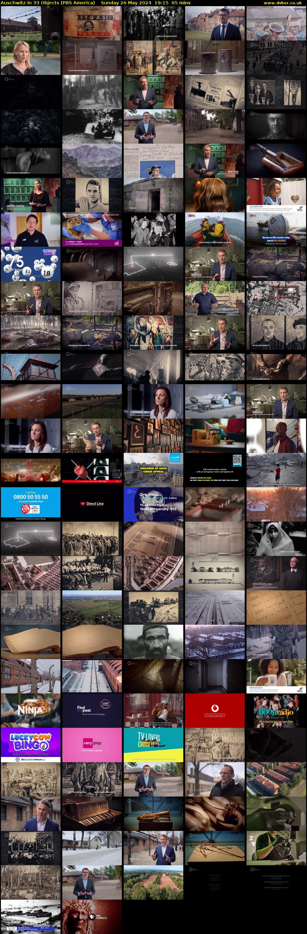 Auschwitz in 33 Objects (PBS America) Sunday 26 May 2024 19:15 - 20:20
