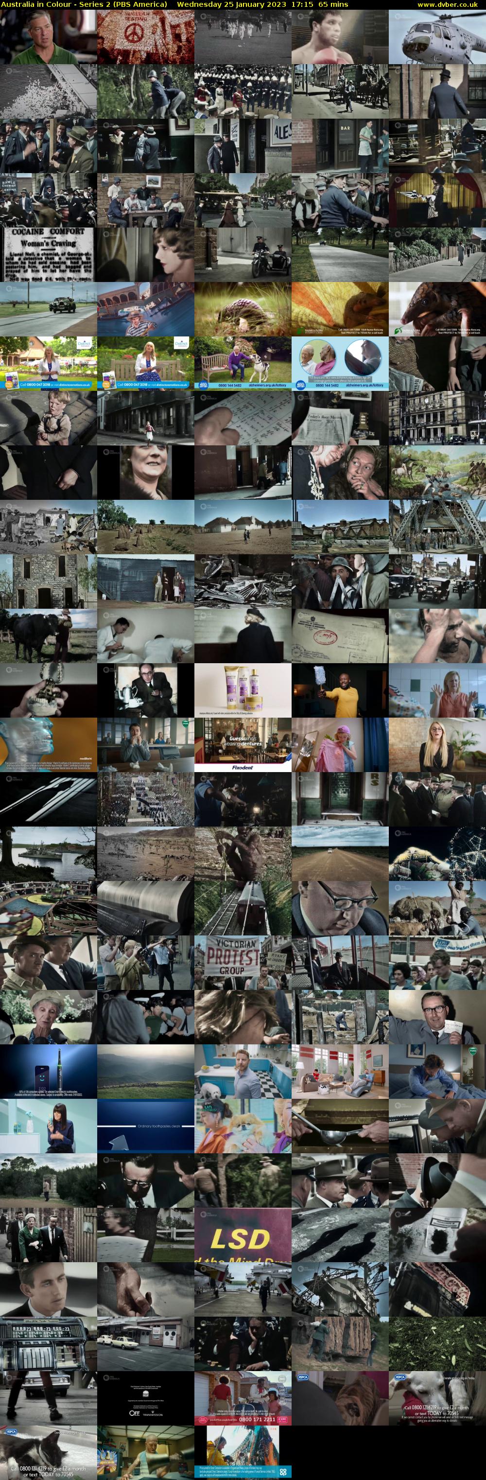 Australia in Colour - Series 2 (PBS America) Wednesday 25 January 2023 17:15 - 18:20
