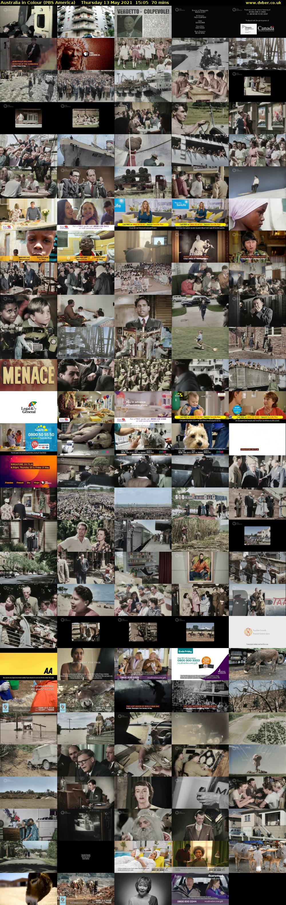 Australia in Colour (PBS America) Thursday 13 May 2021 15:05 - 16:15