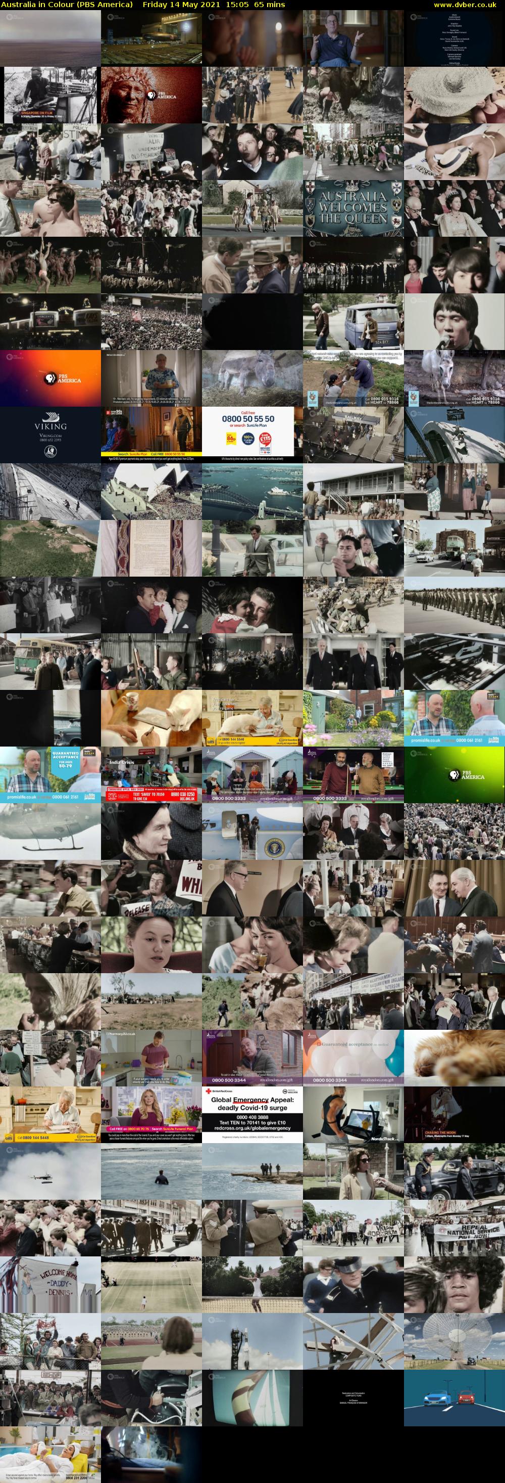 Australia in Colour (PBS America) Friday 14 May 2021 15:05 - 16:10