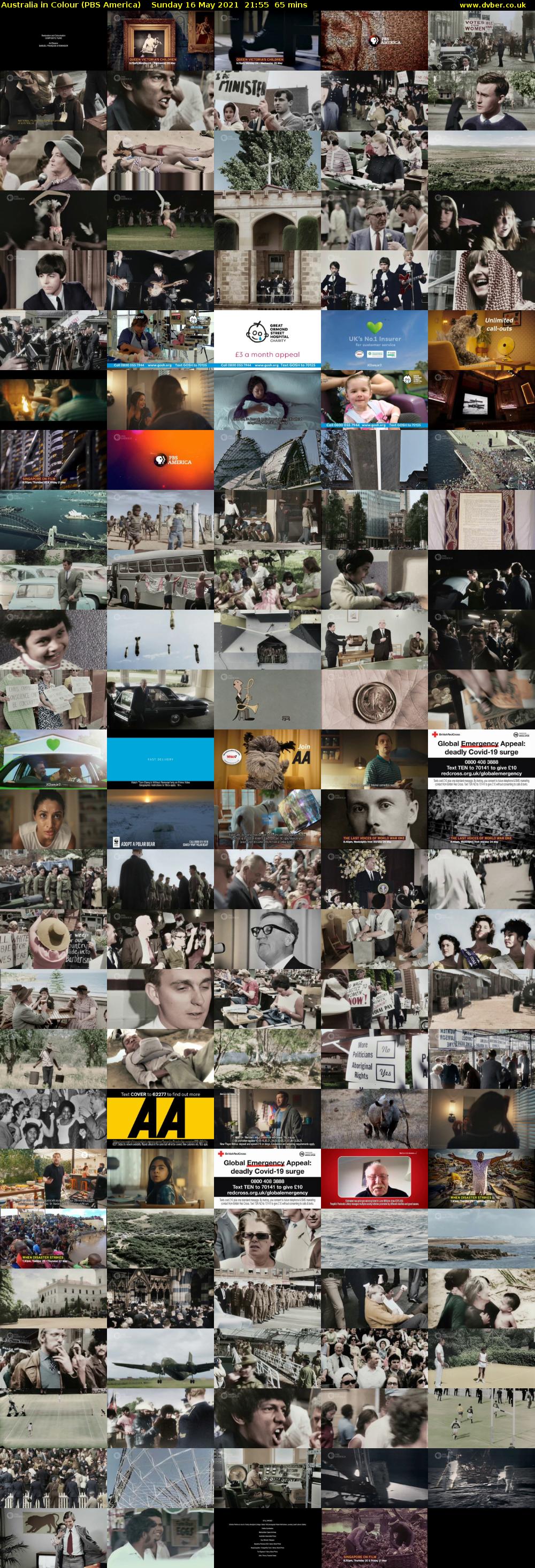 Australia in Colour (PBS America) Sunday 16 May 2021 21:55 - 23:00