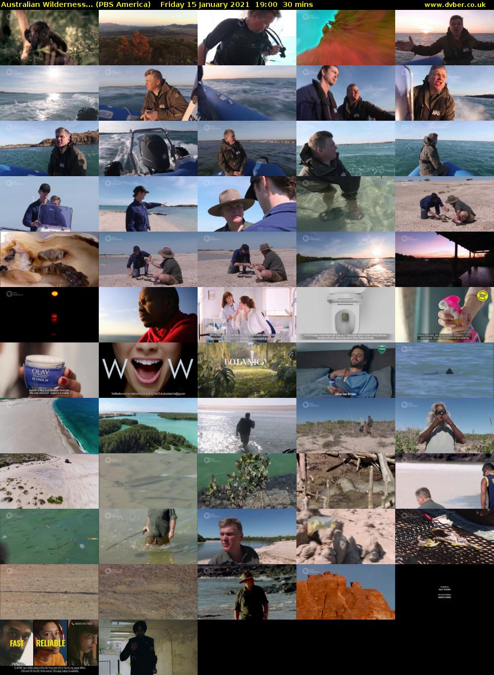 Australian Wilderness... (PBS America) Friday 15 January 2021 19:00 - 19:30