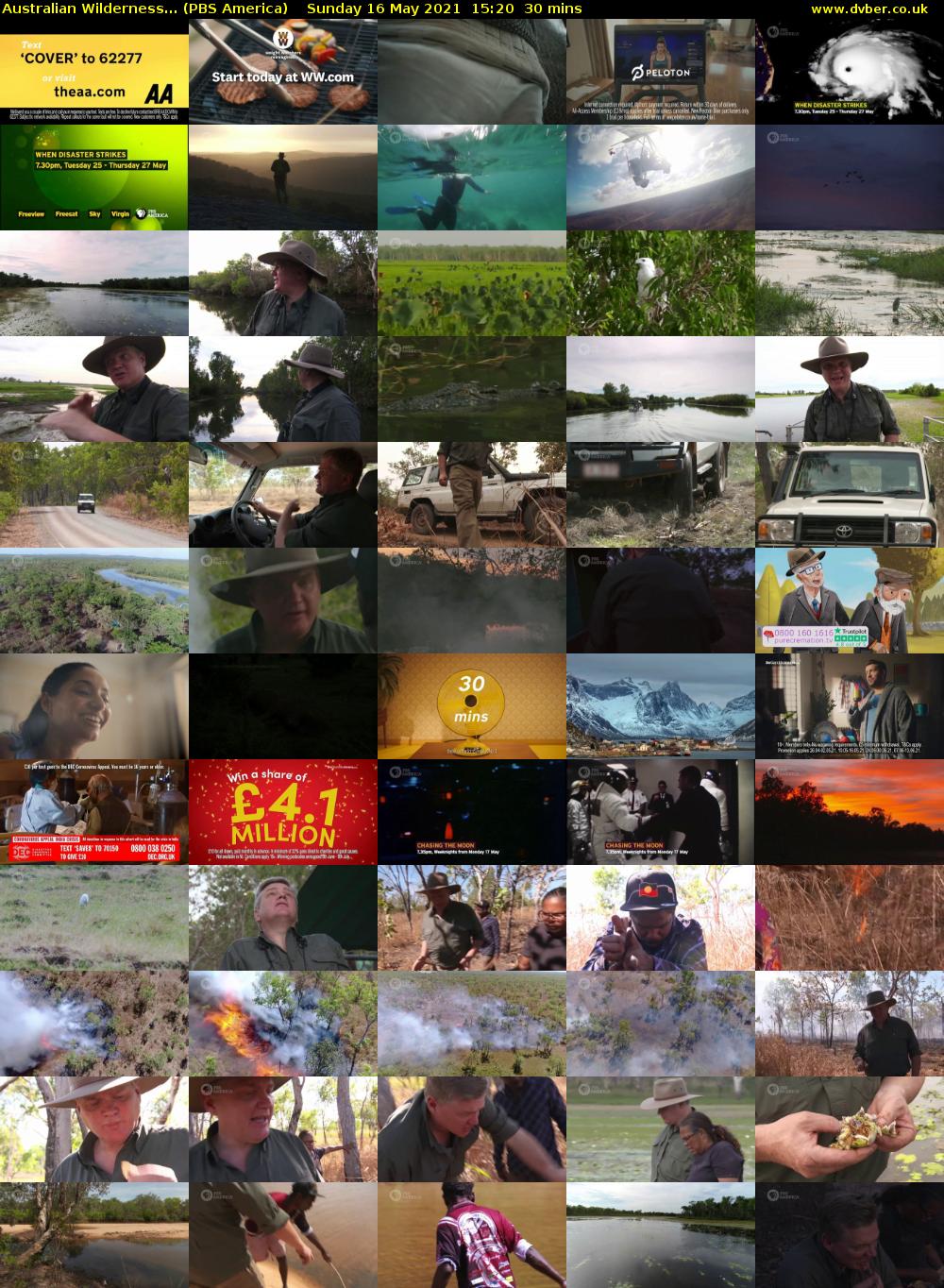 Australian Wilderness... (PBS America) Sunday 16 May 2021 15:20 - 15:50