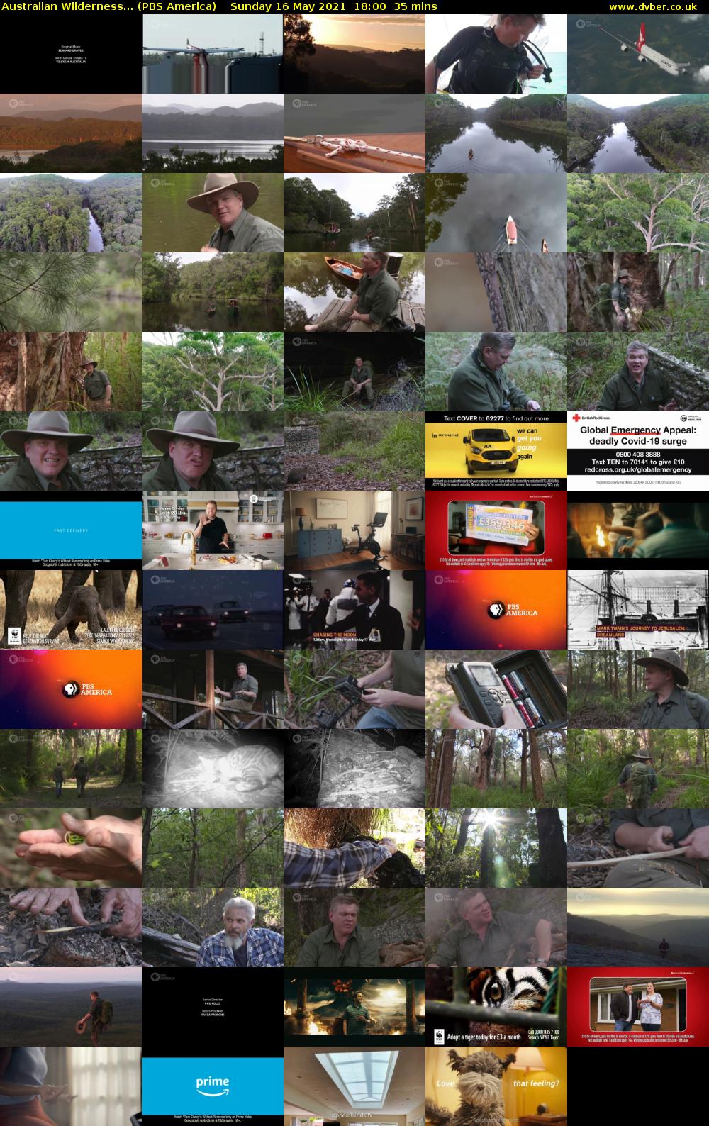 Australian Wilderness... (PBS America) Sunday 16 May 2021 18:00 - 18:35