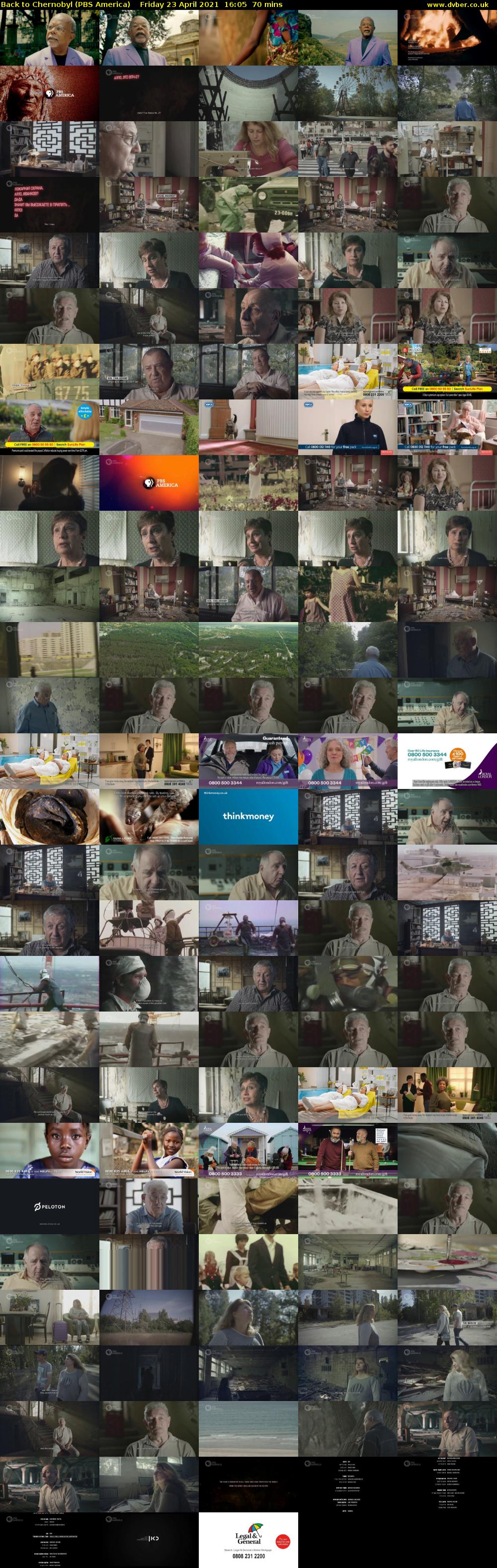 Back to Chernobyl (PBS America) Friday 23 April 2021 16:05 - 17:15