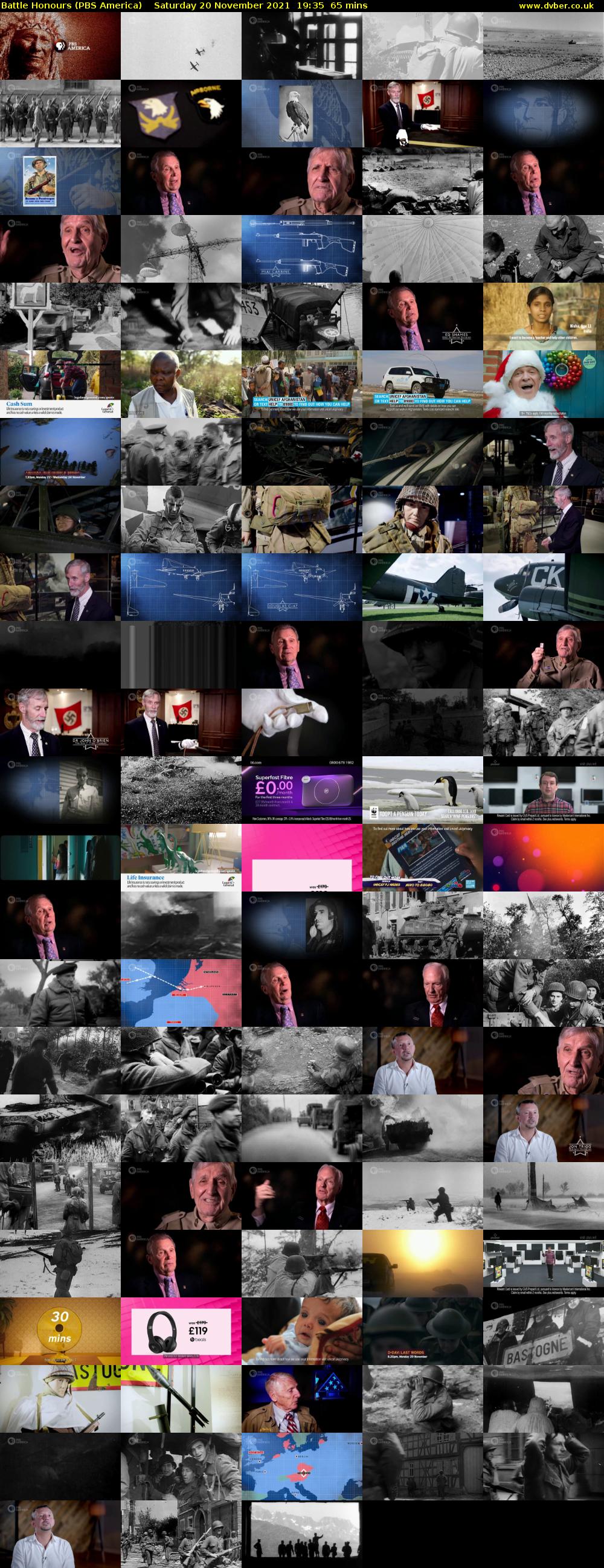 Battle Honours (PBS America) Saturday 20 November 2021 19:35 - 20:40
