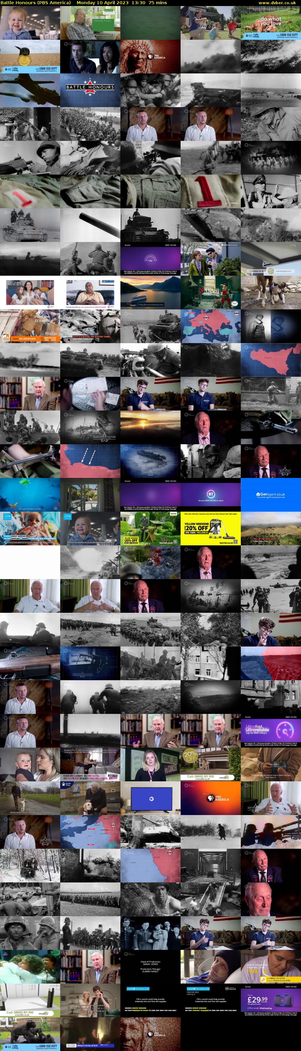 Battle Honours (PBS America) Monday 10 April 2023 13:30 - 14:45