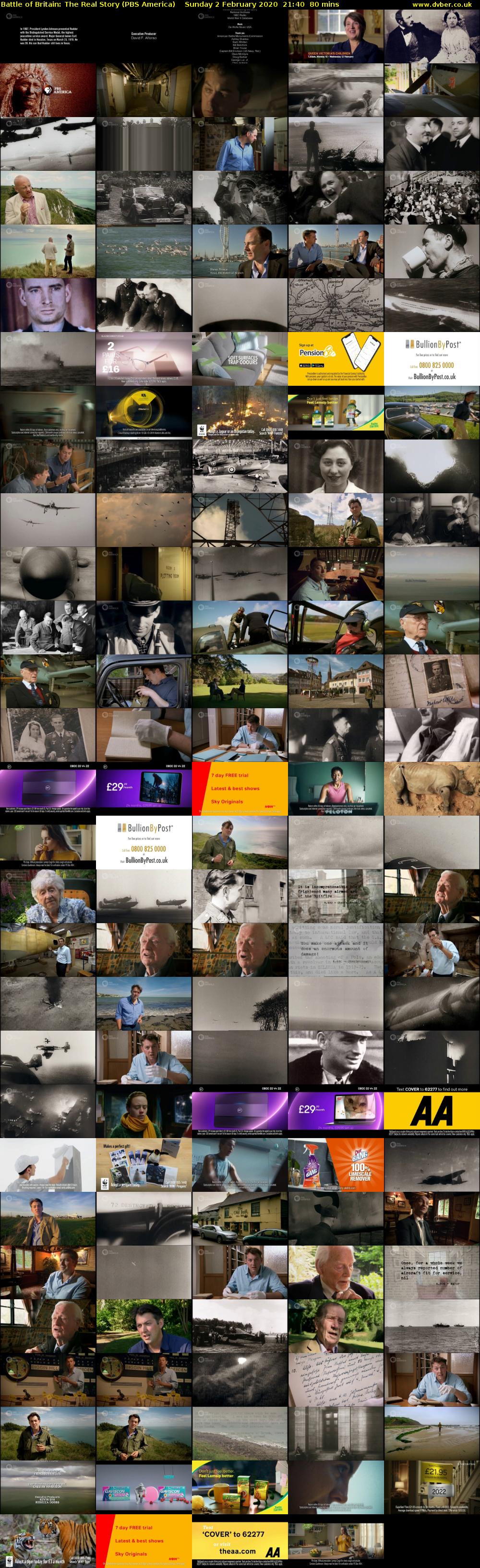 Battle of Britain: The Real Story (PBS America) Sunday 2 February 2020 21:40 - 23:00