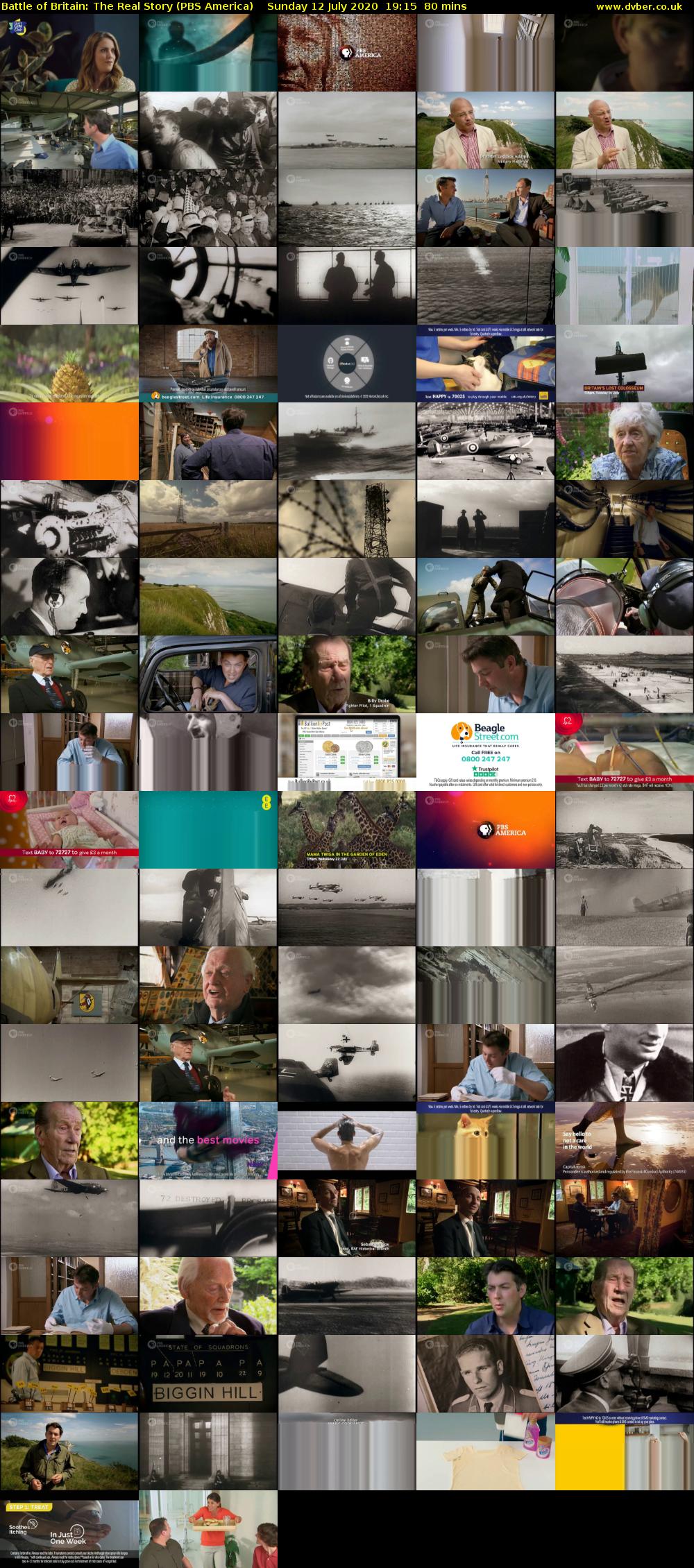 Battle of Britain: The Real Story (PBS America) Sunday 12 July 2020 19:15 - 20:35
