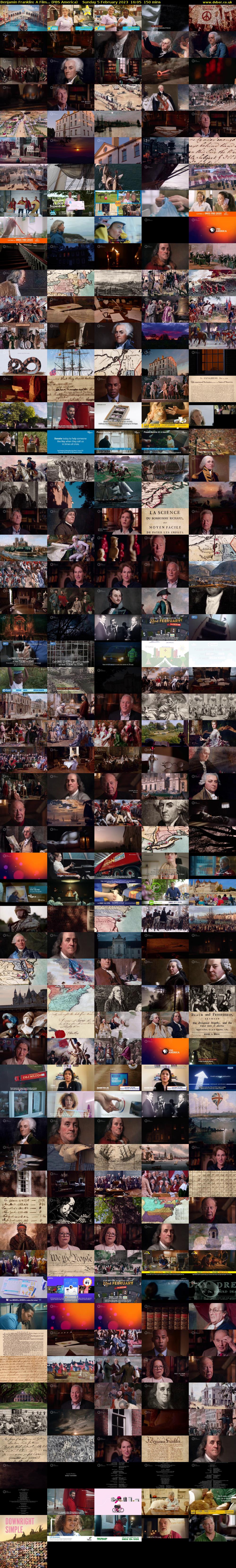 Benjamin Franklin: A Film... (PBS America) Sunday 5 February 2023 16:05 - 18:35