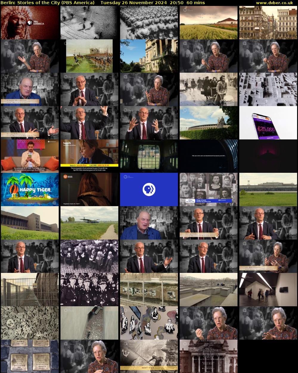 Berlin: Stories of the City (PBS America) Tuesday 26 November 2024 20:50 - 21:50