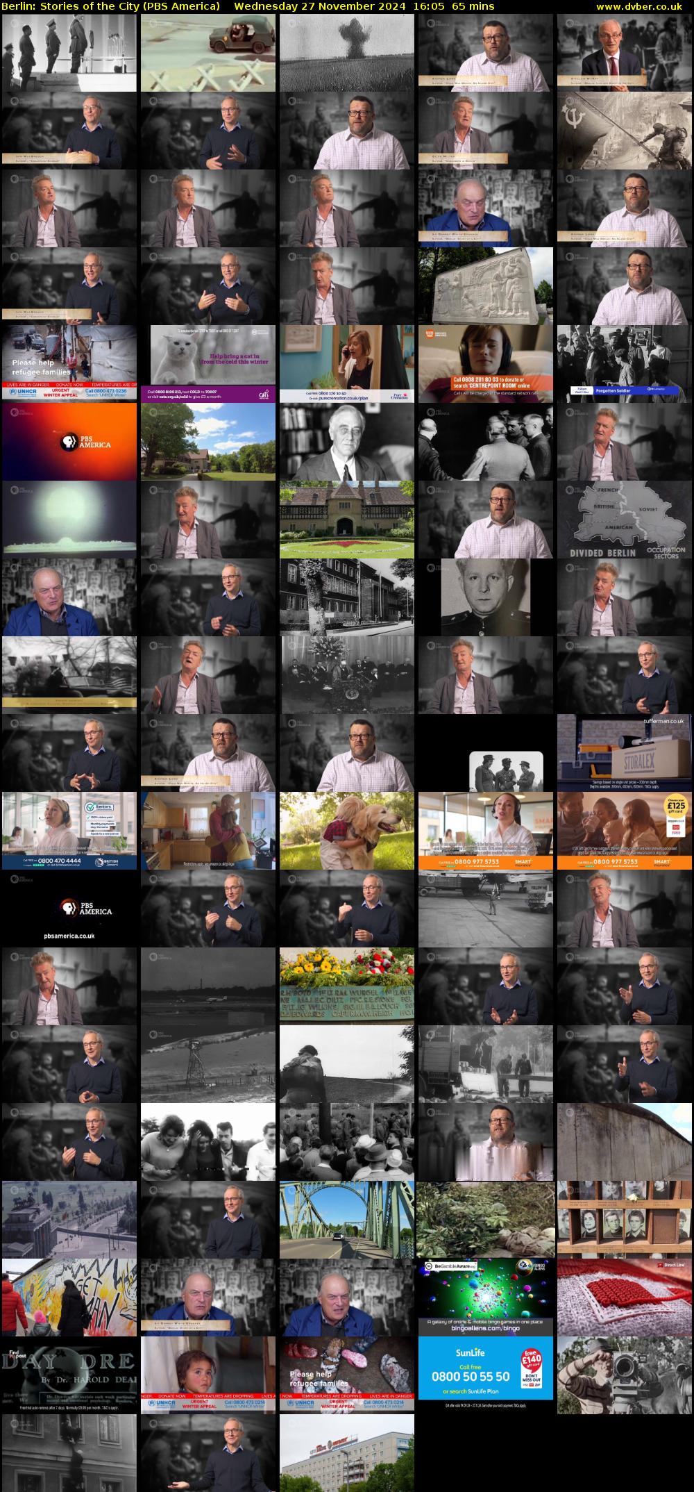 Berlin: Stories of the City (PBS America) Wednesday 27 November 2024 16:05 - 17:10