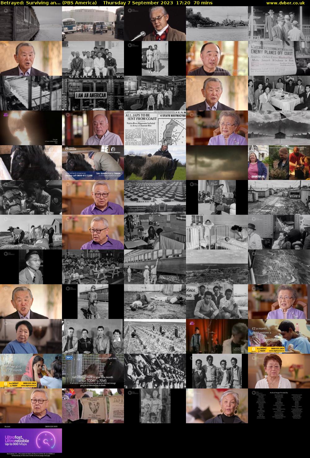 Betrayed: Surviving an... (PBS America) Thursday 7 September 2023 17:20 - 18:30