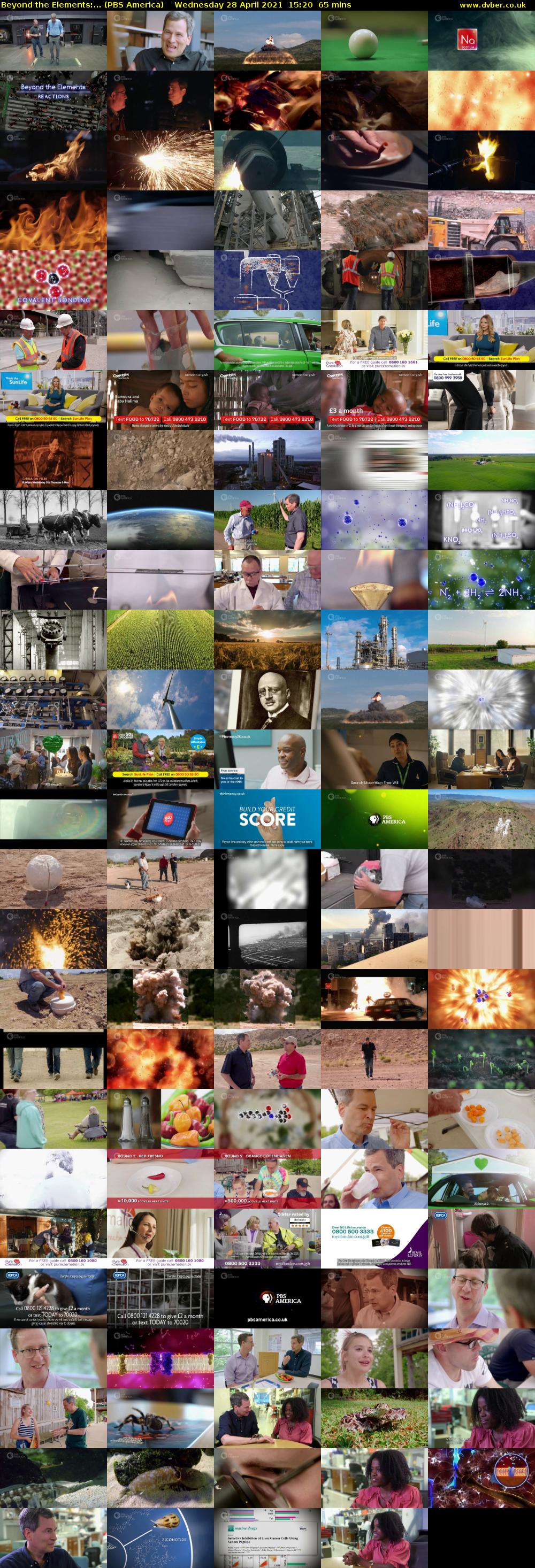 Beyond the Elements:... (PBS America) Wednesday 28 April 2021 15:20 - 16:25