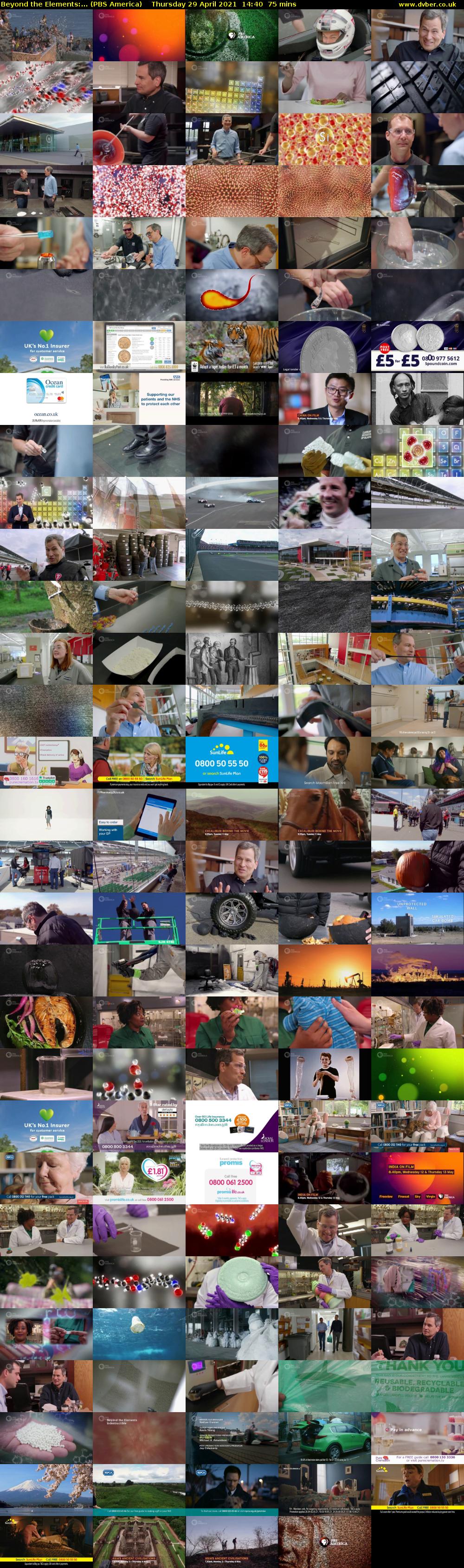 Beyond the Elements:... (PBS America) Thursday 29 April 2021 14:40 - 15:55