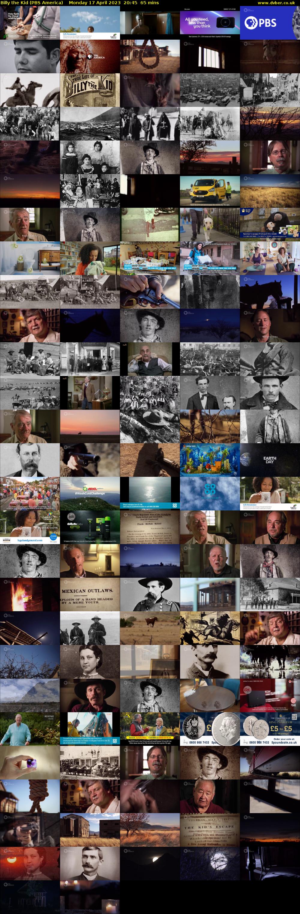 Billy the Kid (PBS America) Monday 17 April 2023 20:45 - 21:50