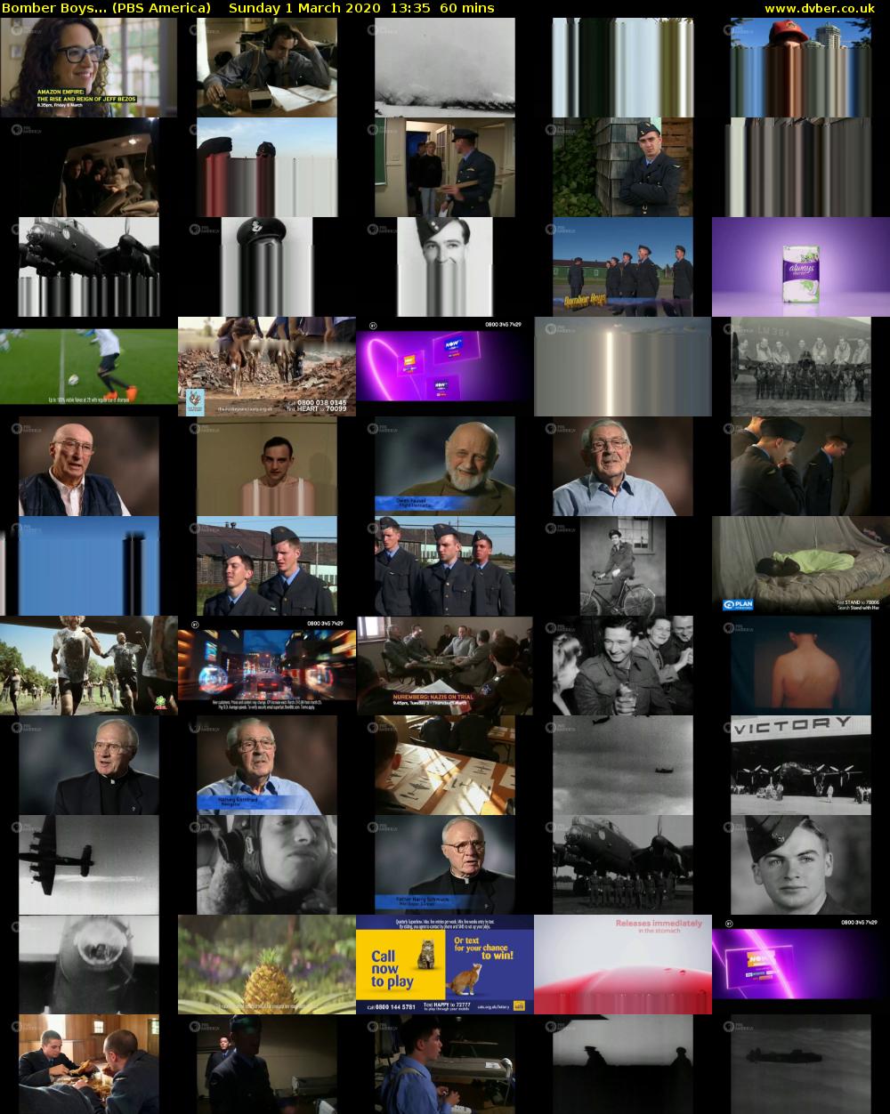 Bomber Boys... (PBS America) Sunday 1 March 2020 13:35 - 14:35