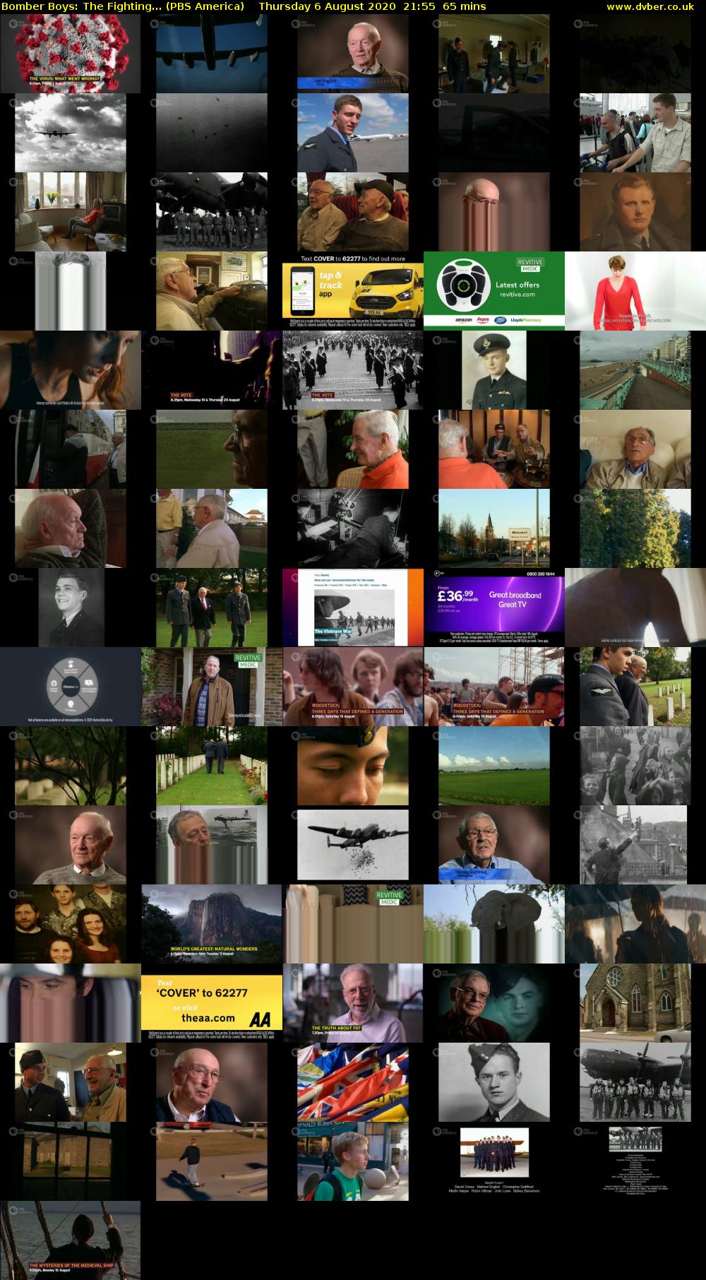 Bomber Boys: The Fighting... (PBS America) Thursday 6 August 2020 21:55 - 23:00