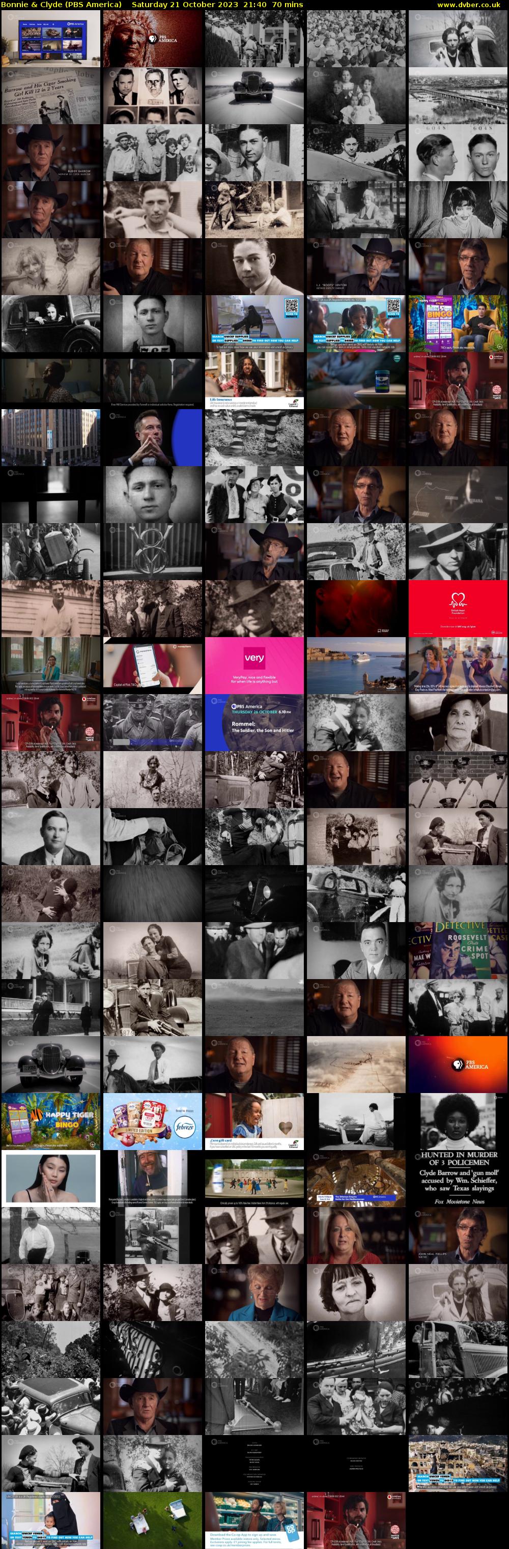 Bonnie & Clyde (PBS America) Saturday 21 October 2023 21:40 - 22:50