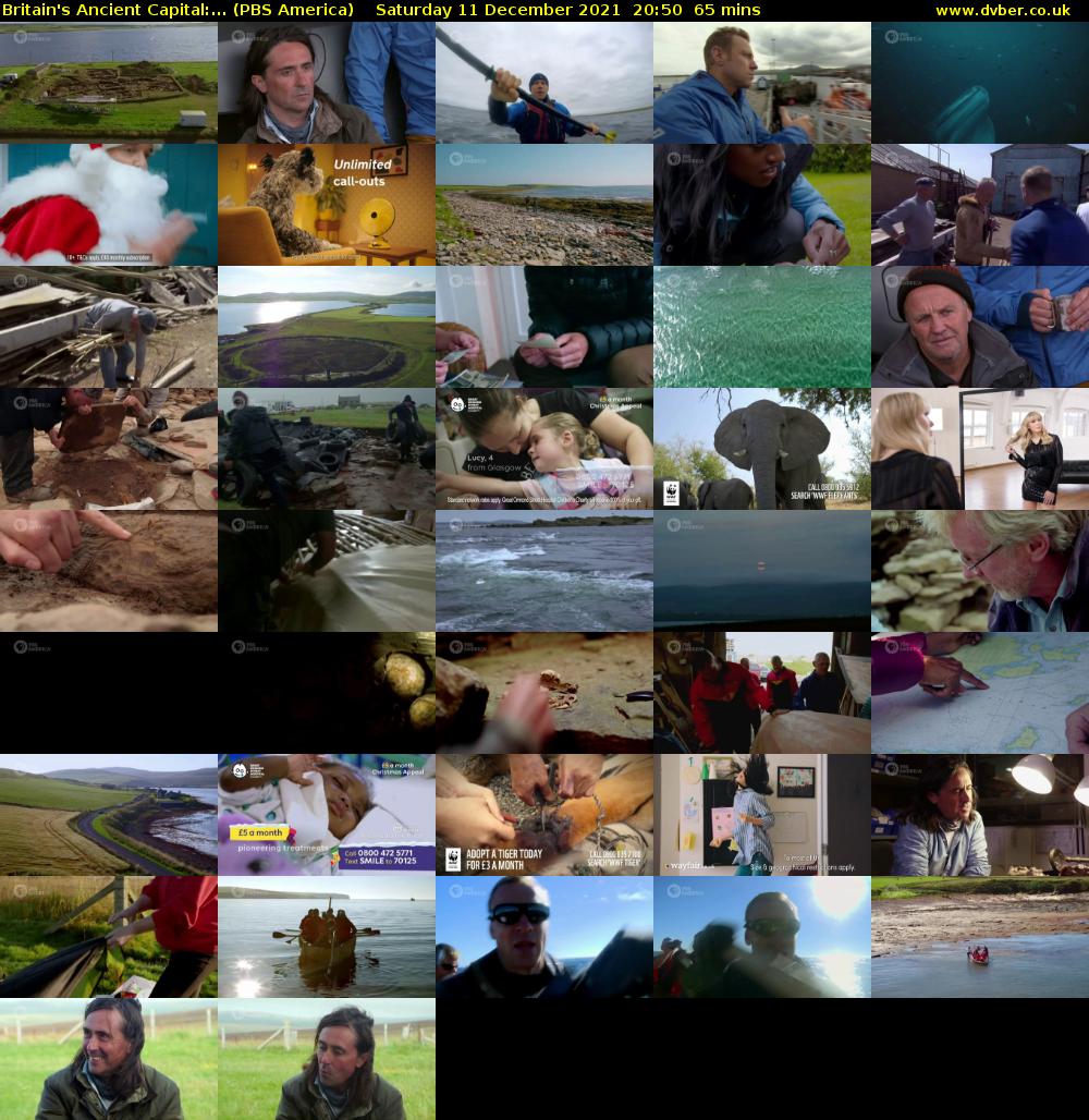 Britain's Ancient Capital:... (PBS America) Saturday 11 December 2021 20:50 - 21:55