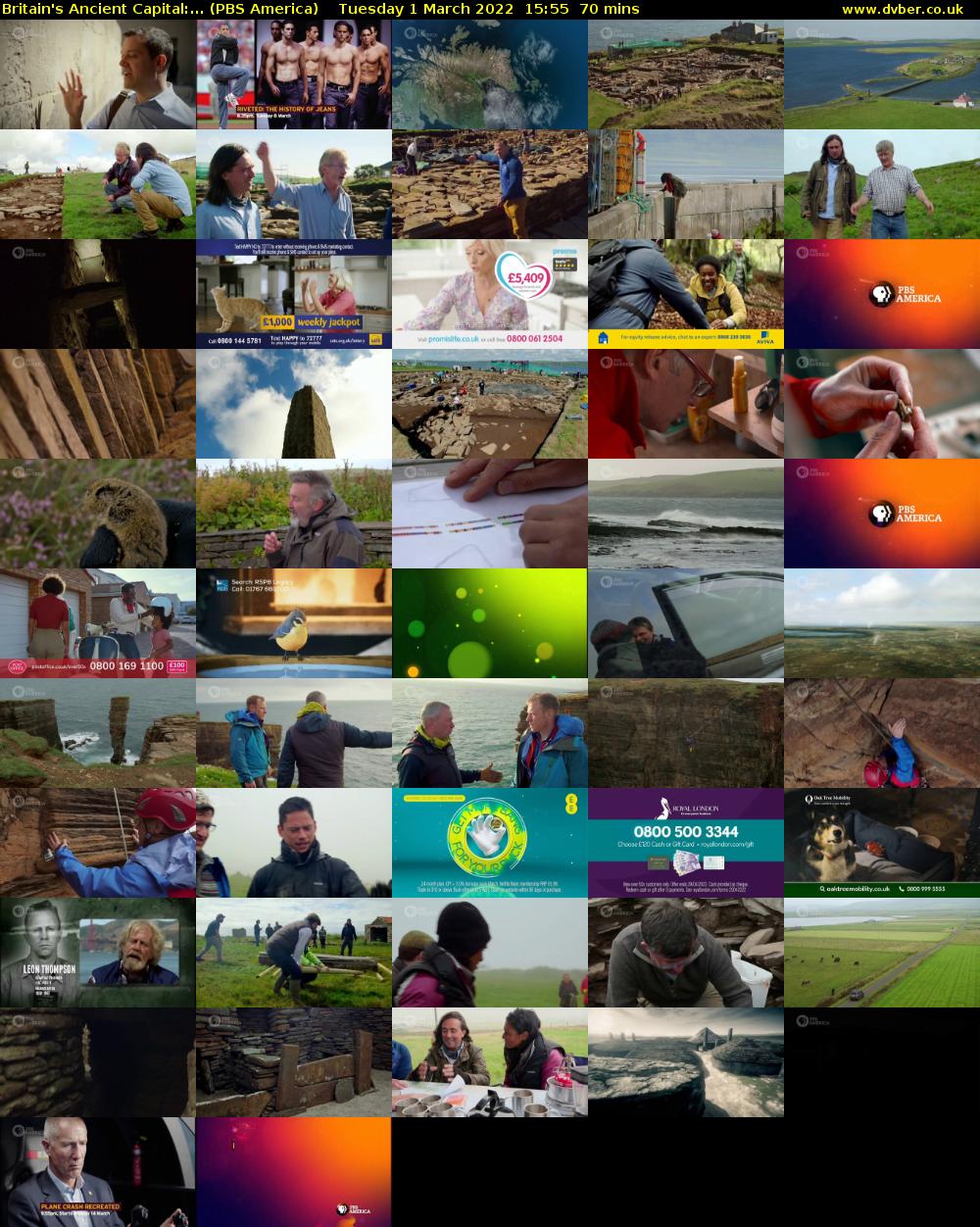Britain's Ancient Capital:... (PBS America) Tuesday 1 March 2022 15:55 - 17:05