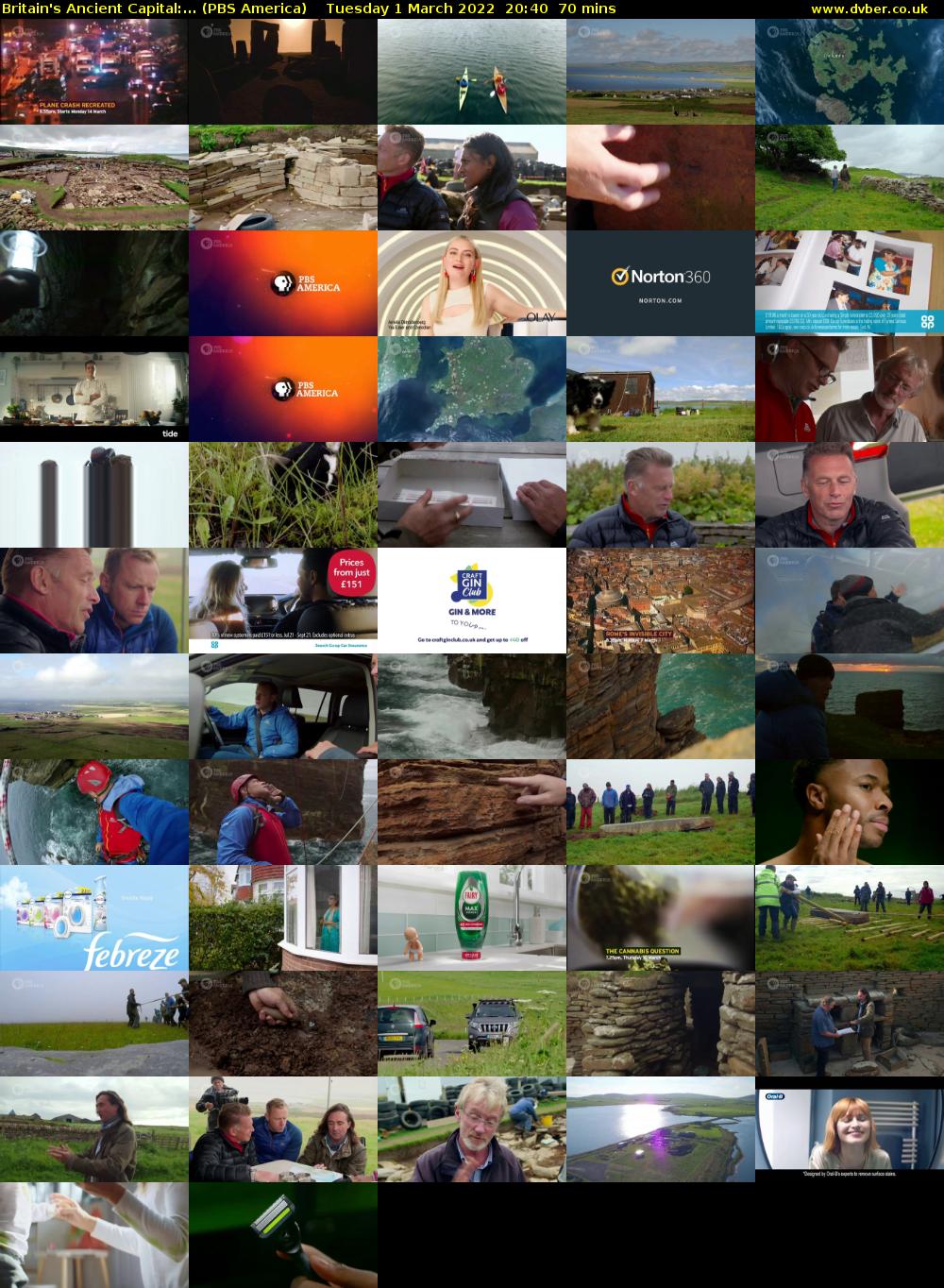 Britain's Ancient Capital:... (PBS America) Tuesday 1 March 2022 20:40 - 21:50
