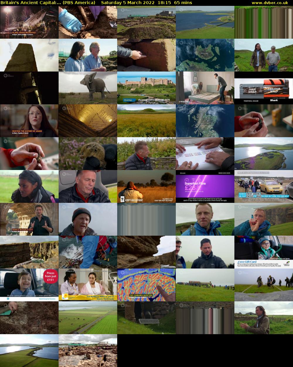 Britain's Ancient Capital:... (PBS America) Saturday 5 March 2022 18:15 - 19:20