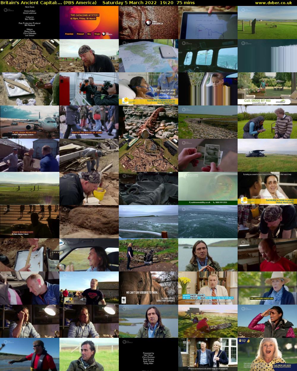 Britain's Ancient Capital:... (PBS America) Saturday 5 March 2022 19:20 - 20:35