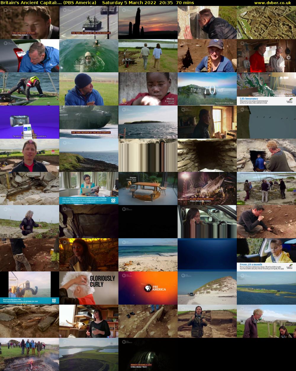 Britain's Ancient Capital:... (PBS America) Saturday 5 March 2022 20:35 - 21:45