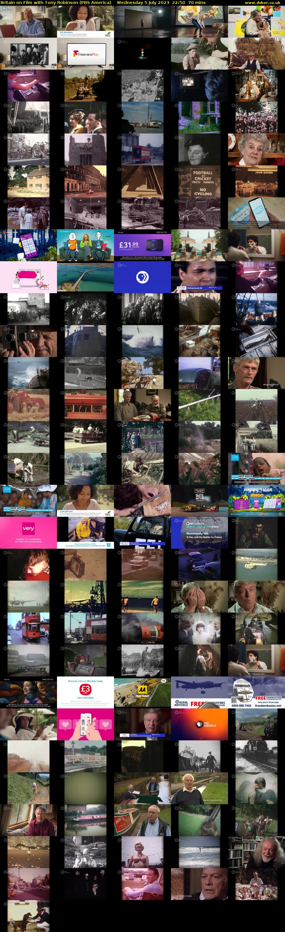 Britain on Film with Tony Robinson (PBS America) Wednesday 5 July 2023 22:50 - 00:00