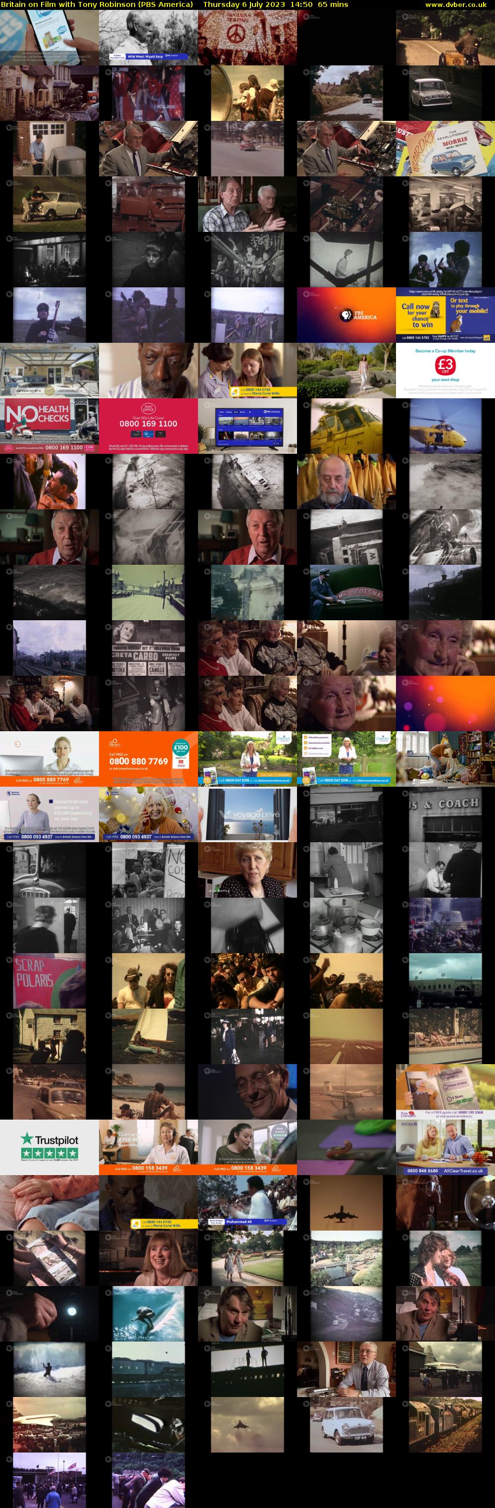 Britain on Film with Tony Robinson (PBS America) Thursday 6 July 2023 14:50 - 15:55