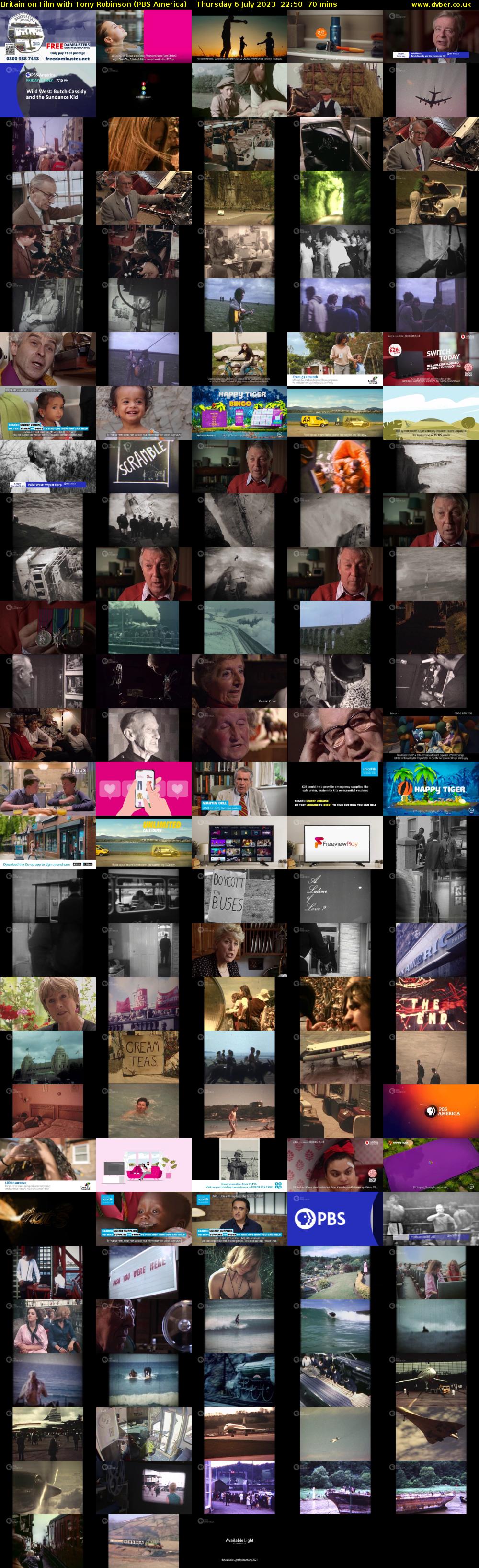 Britain on Film with Tony Robinson (PBS America) Thursday 6 July 2023 22:50 - 00:00