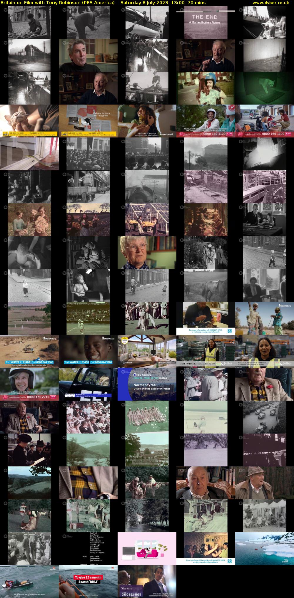 Britain on Film with Tony Robinson (PBS America) Saturday 8 July 2023 13:00 - 14:10