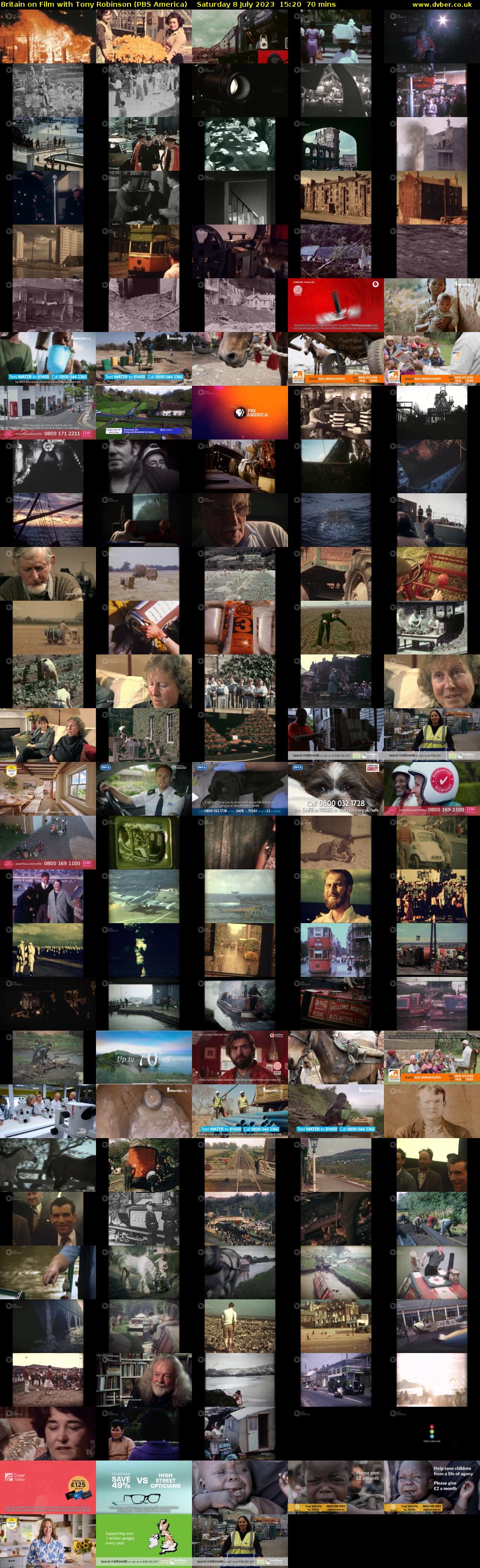 Britain on Film with Tony Robinson (PBS America) Saturday 8 July 2023 15:20 - 16:30