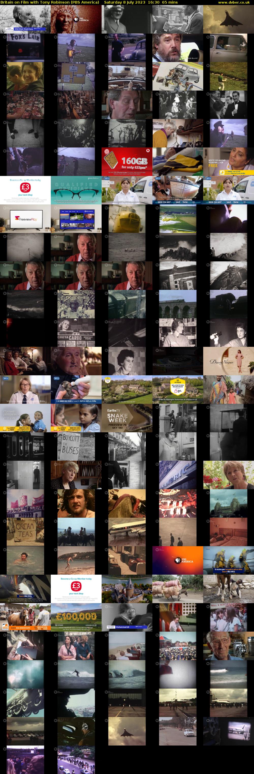 Britain on Film with Tony Robinson (PBS America) Saturday 8 July 2023 16:30 - 17:35