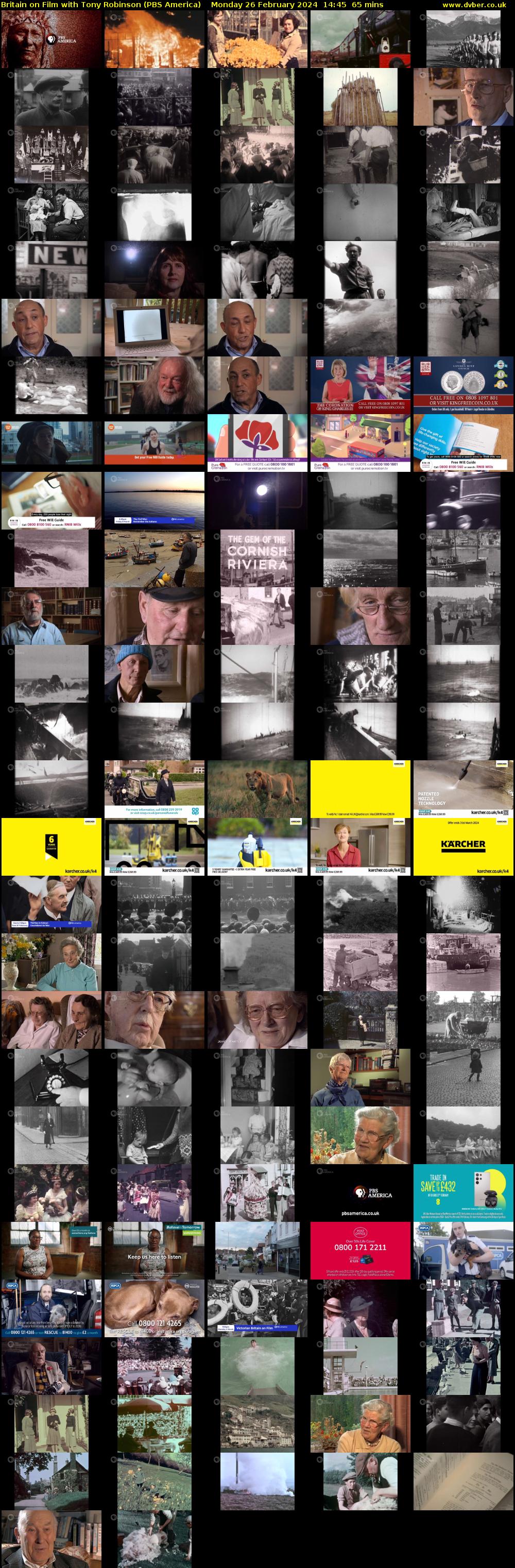 Britain on Film with Tony Robinson (PBS America) Monday 26 February 2024 14:45 - 15:50