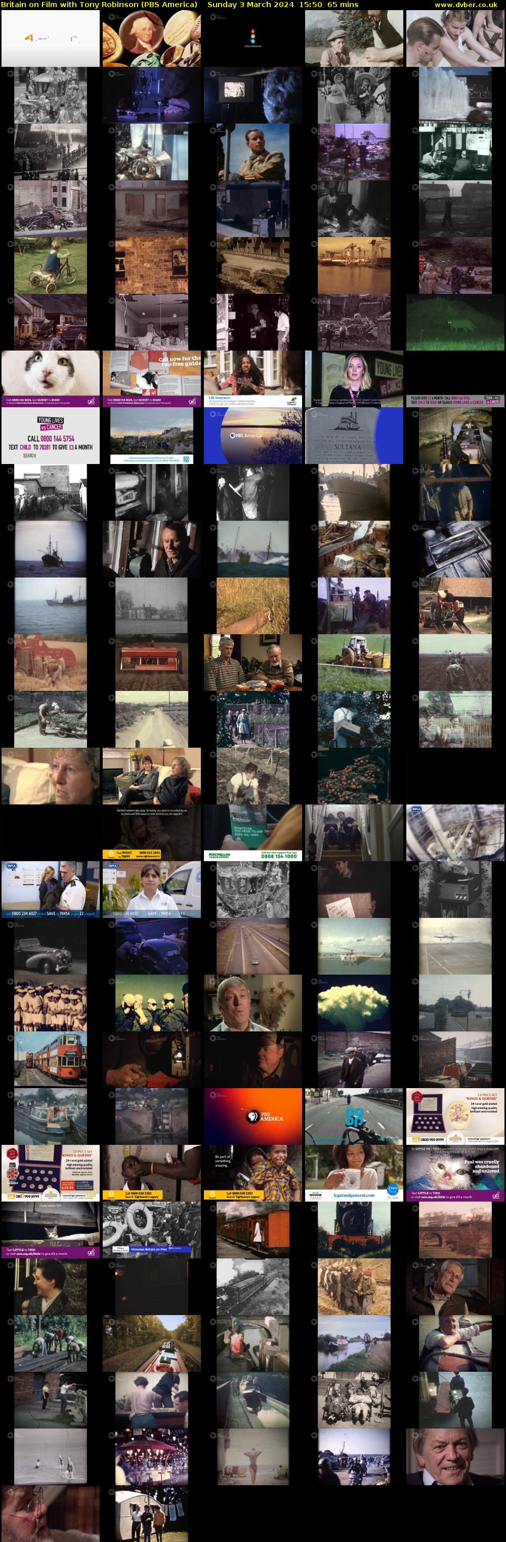 Britain on Film with Tony Robinson (PBS America) Sunday 3 March 2024 15:50 - 16:55