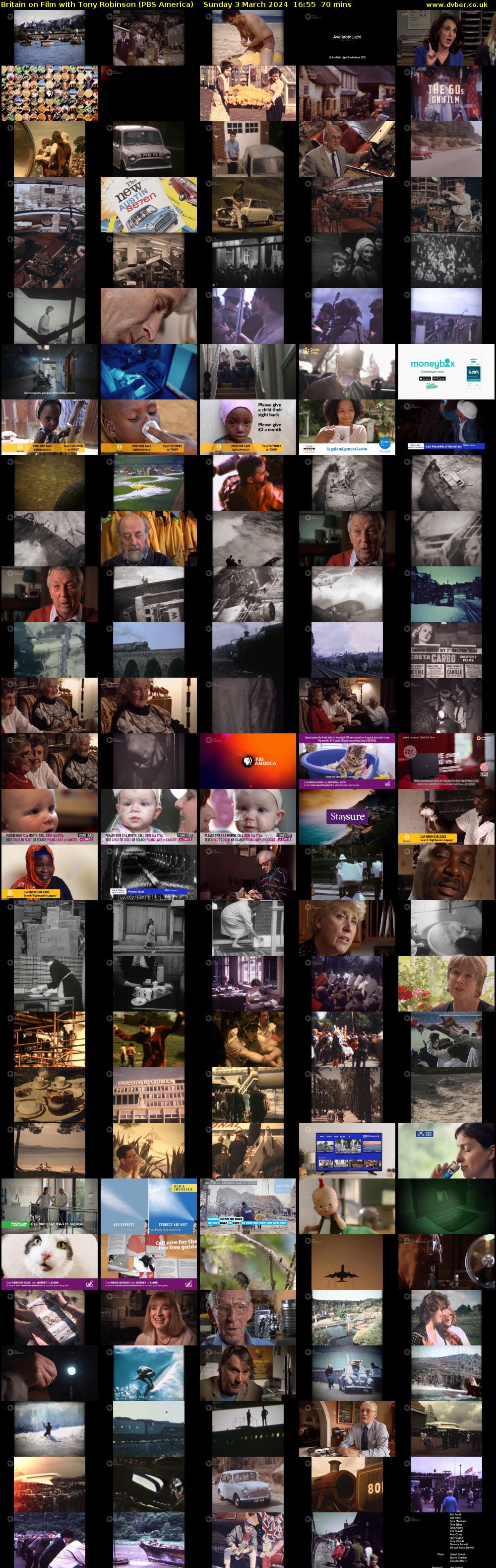 Britain on Film with Tony Robinson (PBS America) Sunday 3 March 2024 16:55 - 18:05