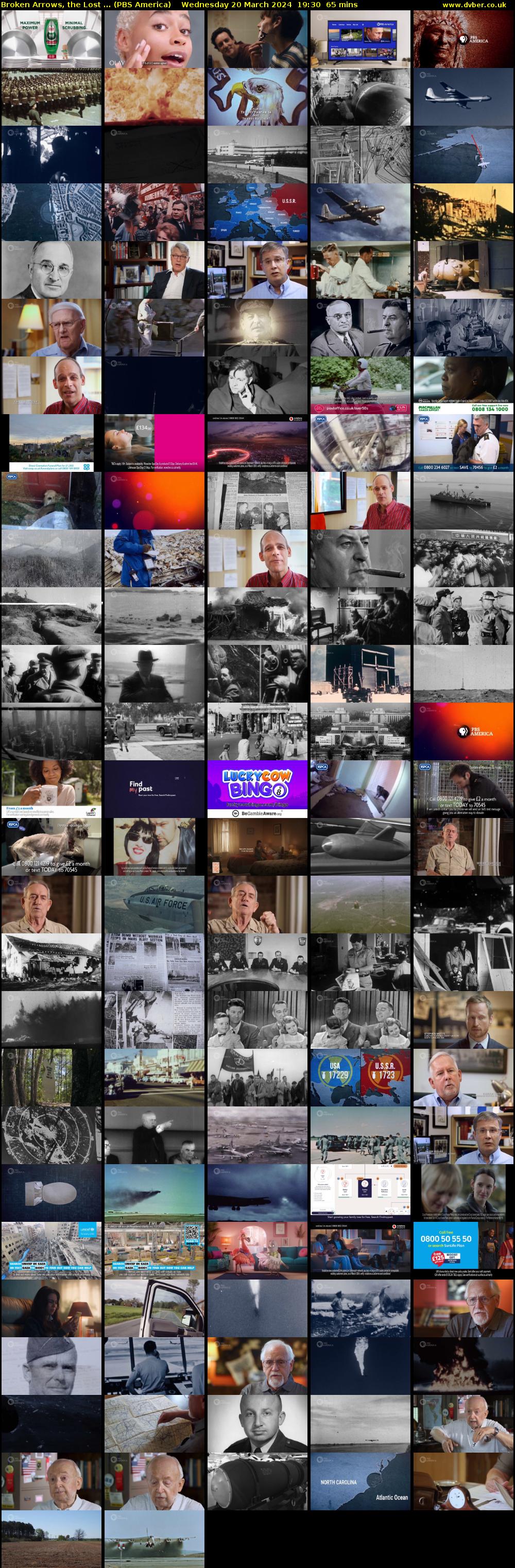 Broken Arrows, the Lost ... (PBS America) Wednesday 20 March 2024 19:30 - 20:35