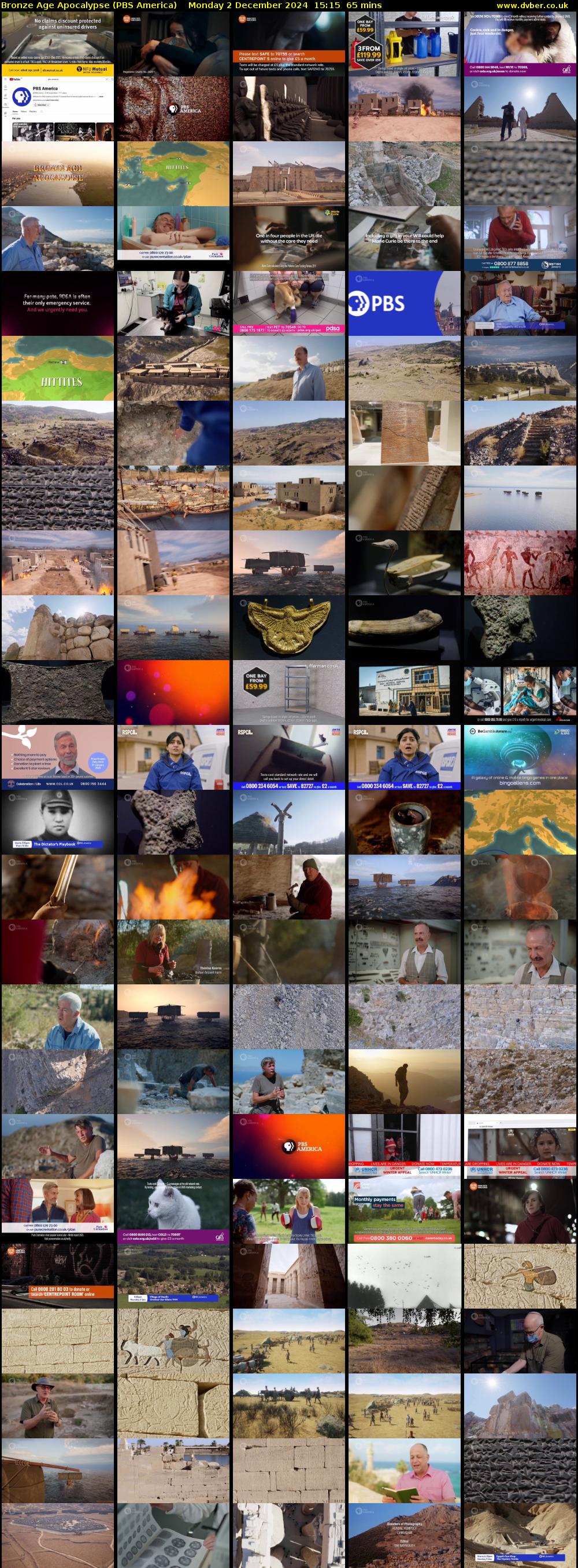 Bronze Age Apocalypse (PBS America) Monday 2 December 2024 15:15 - 16:20