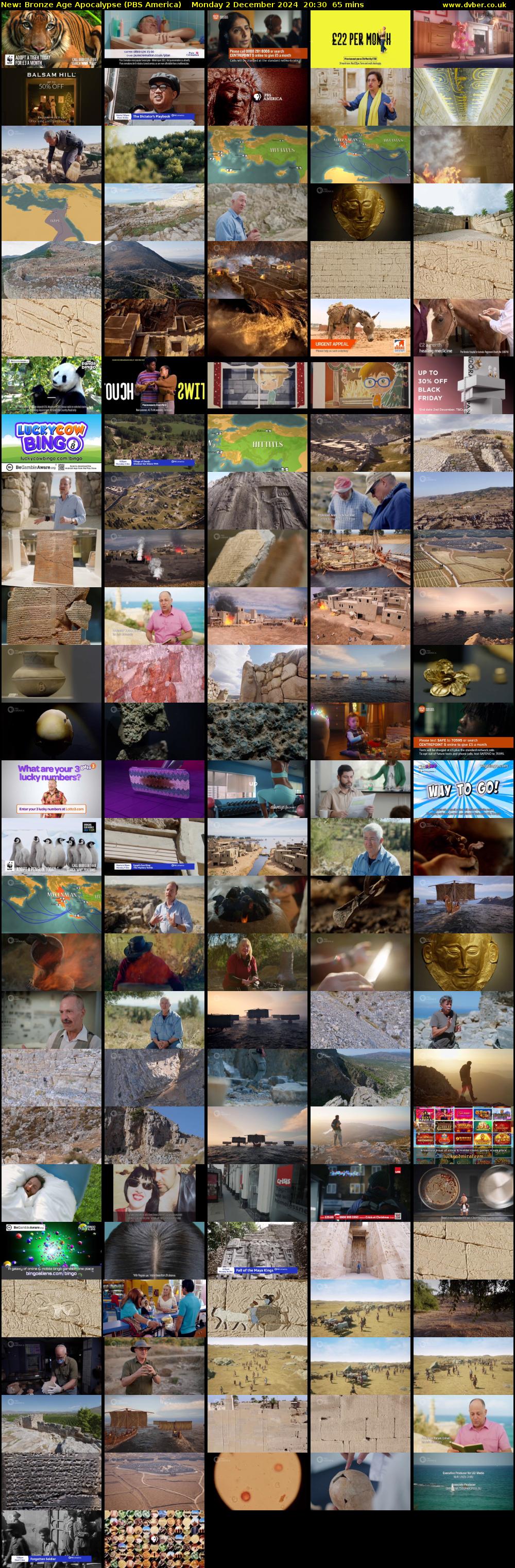 Bronze Age Apocalypse (PBS America) Monday 2 December 2024 20:30 - 21:35