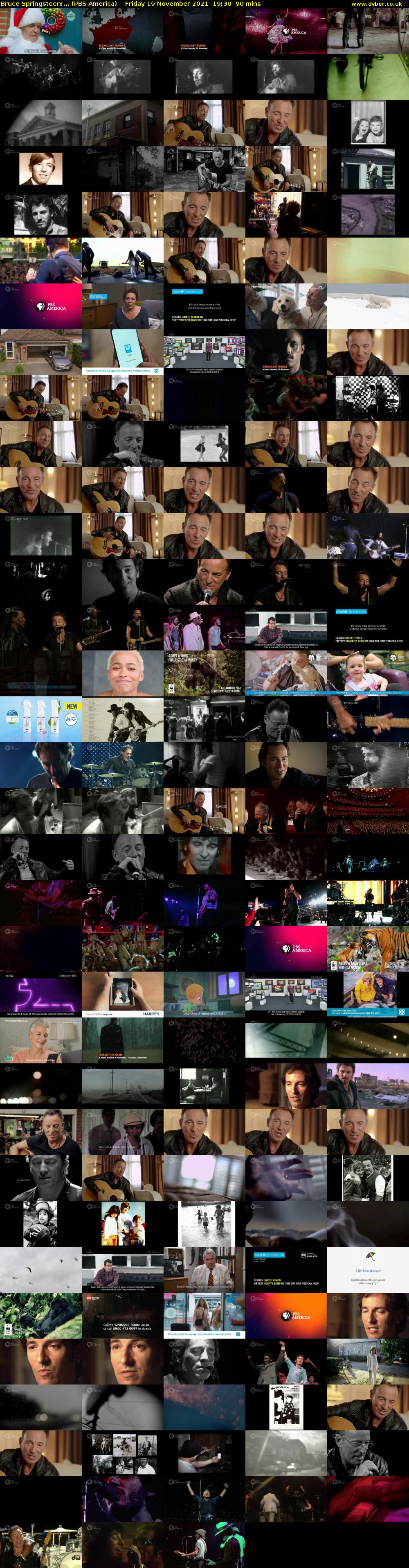 Bruce Springsteen:... (PBS America) Friday 19 November 2021 19:30 - 21:00