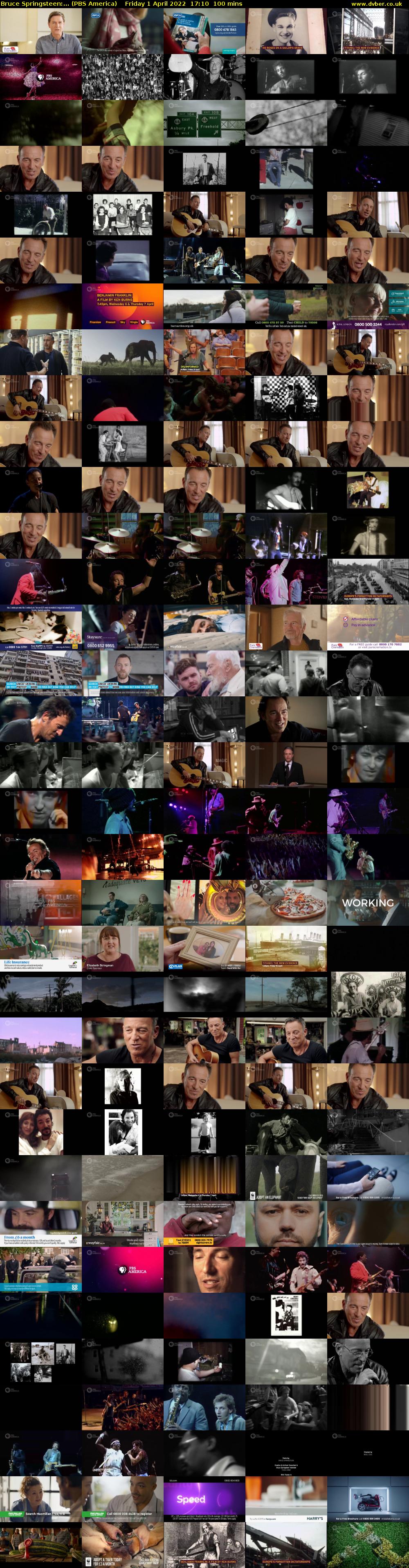 Bruce Springsteen:... (PBS America) Friday 1 April 2022 17:10 - 18:50