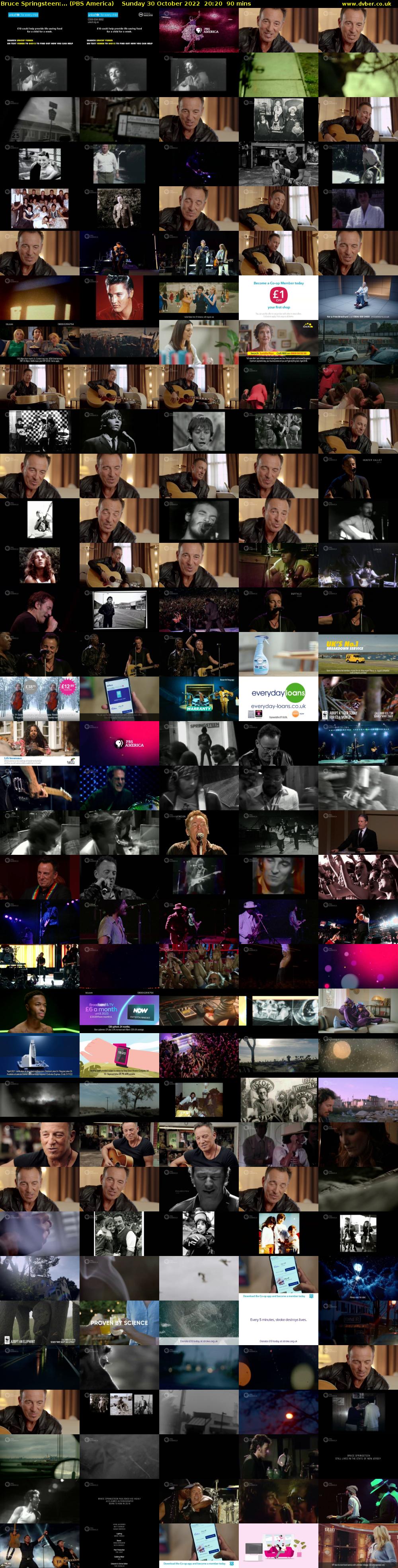 Bruce Springsteen:... (PBS America) Sunday 30 October 2022 20:20 - 21:50