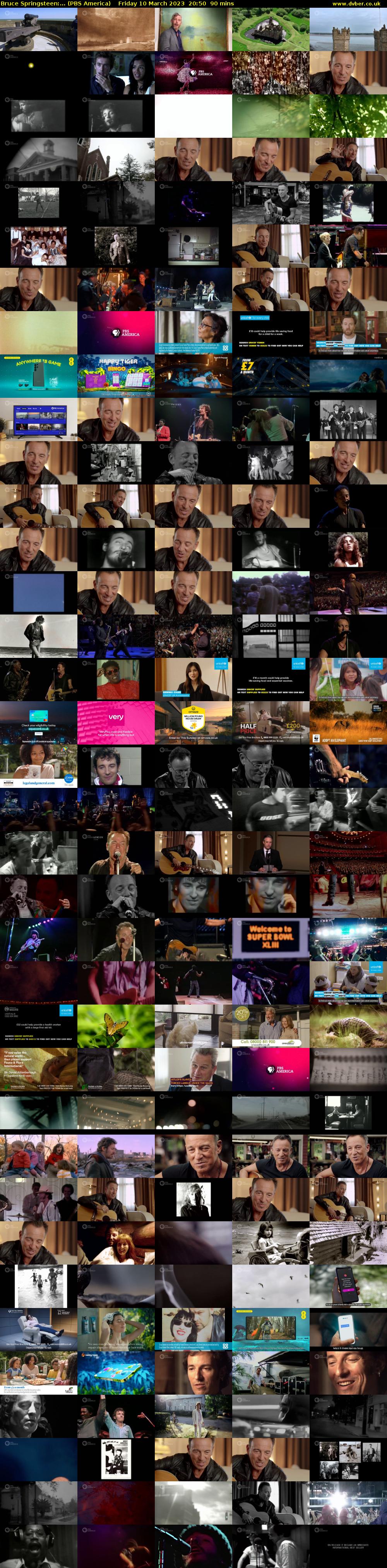 Bruce Springsteen:... (PBS America) Friday 10 March 2023 20:50 - 22:20