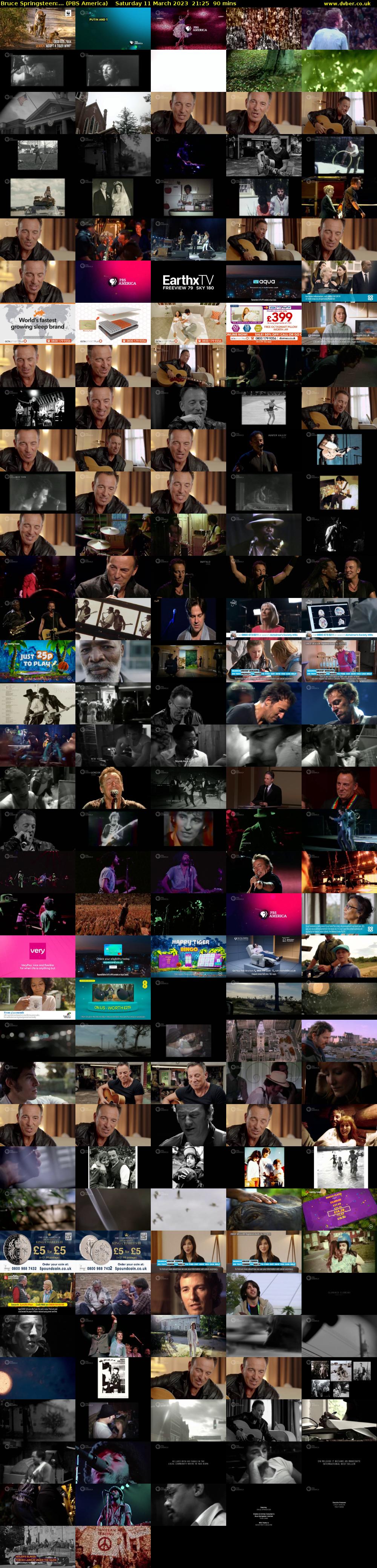 Bruce Springsteen:... (PBS America) Saturday 11 March 2023 21:25 - 22:55