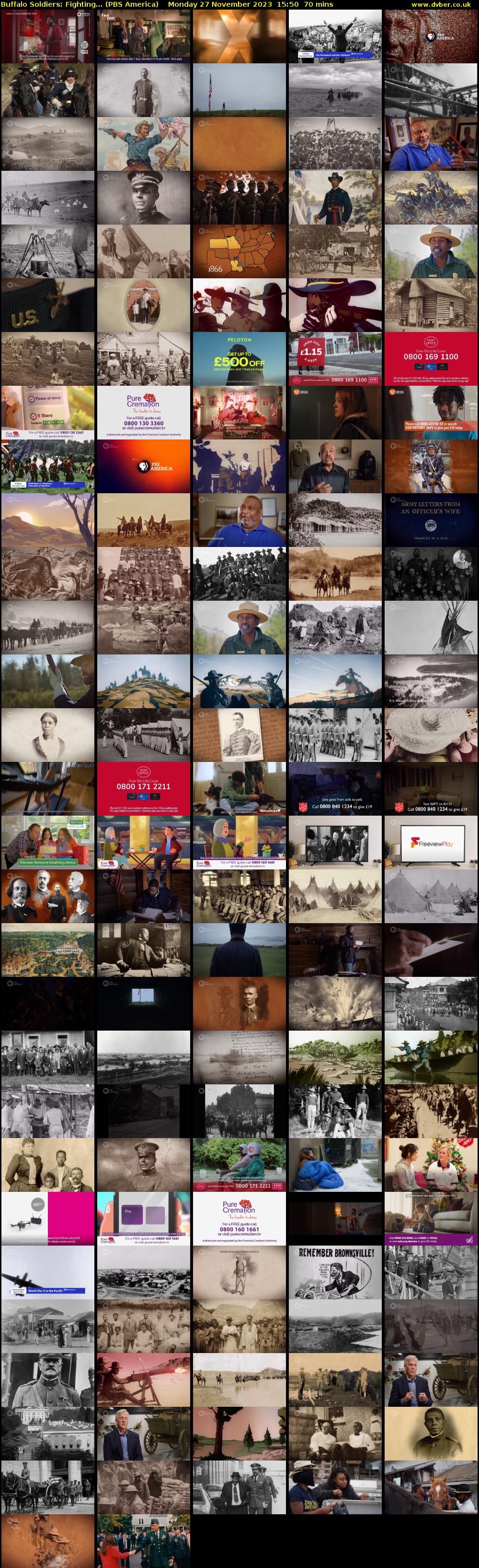 Buffalo Soldiers: Fighting... (PBS America) Monday 27 November 2023 15:50 - 17:00
