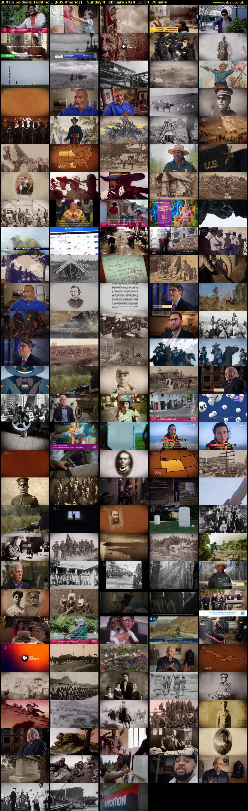 Buffalo Soldiers: Fighting... (PBS America) Sunday 4 February 2024 13:30 - 14:40